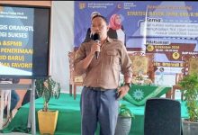 Kepala Sekolah SMP Muhammadiyah Pangkalpinang, Sopian.