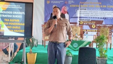 Kepala Sekolah SMP Muhammadiyah Pangkalpinang, Sopian.